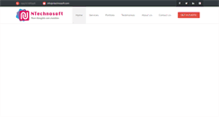Desktop Screenshot of ntechnosoft.com